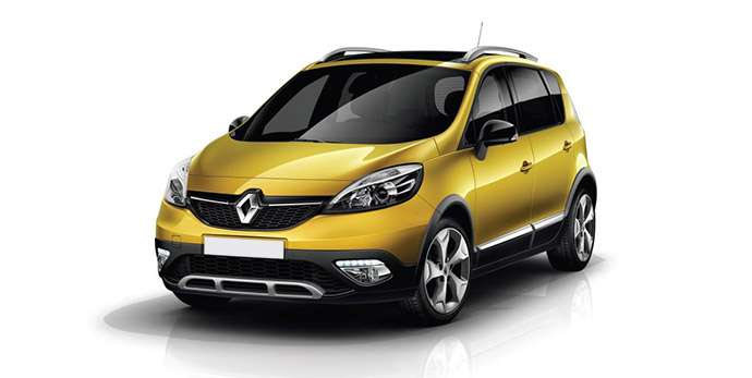 Скоро можно будет созерцать новый Renault Scenic